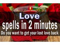 free love spells that work in minutes
