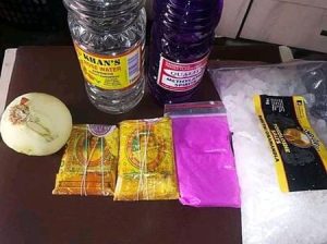 What does Holy ash and Spirit do