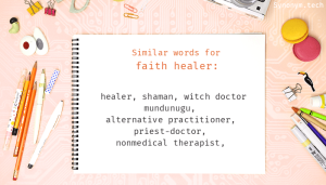 Spiritual Healer Synonym