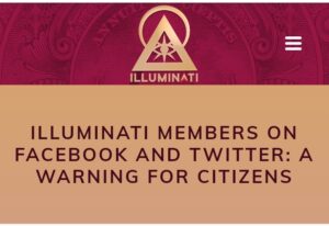 Illuminati Members on Facebook