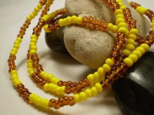 Yellow Sangoma Beads Meaning