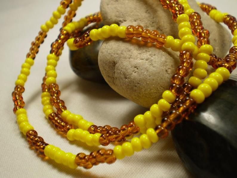 Yellow Sangoma Beads Meaning Boity Sangoma Dreaming