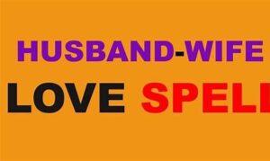 Husband and Wife Love Spell