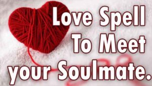 Spell to Tell if Someone is Your Soul Mate