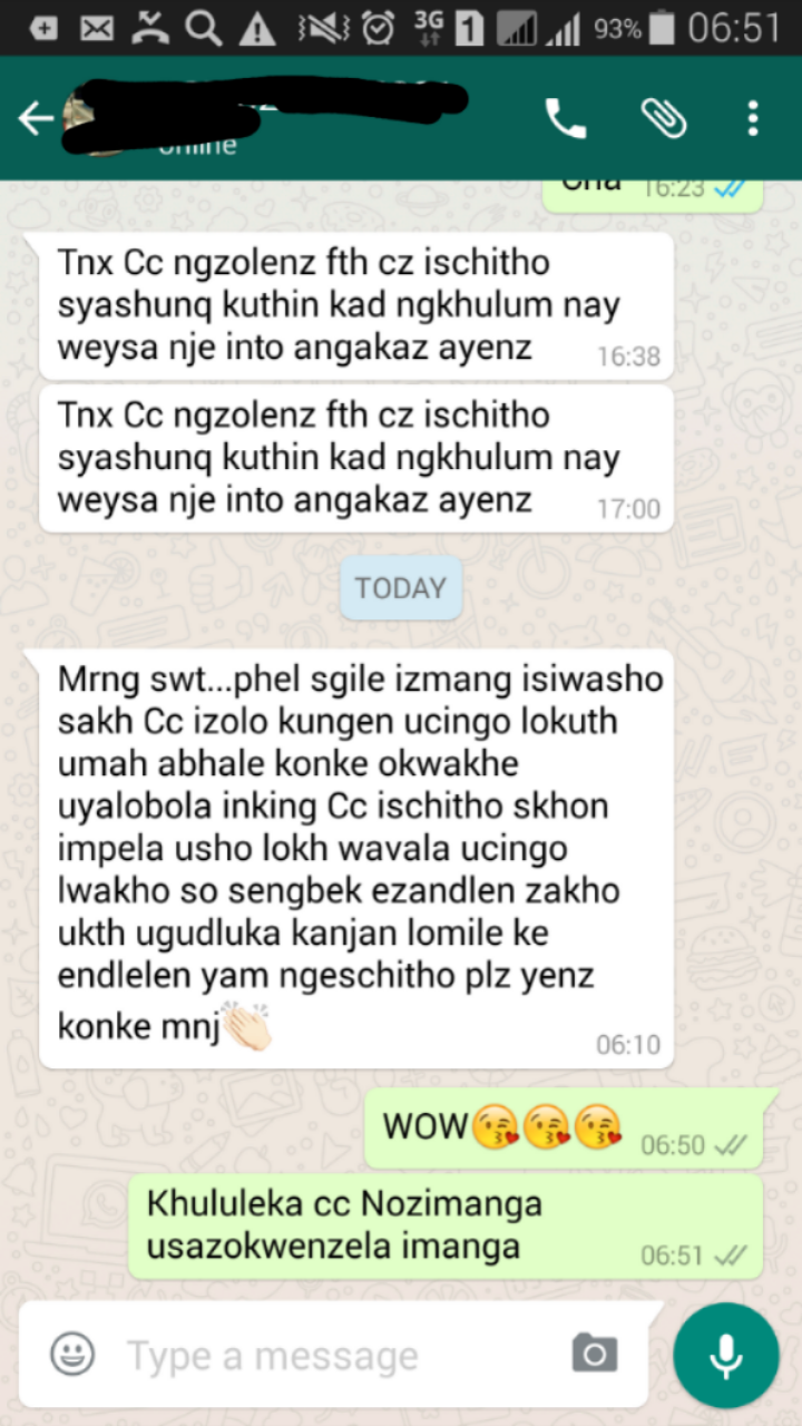 Nozimanga Testimonies