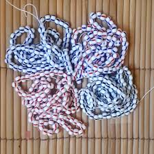 Sangoma Blue And White Beads