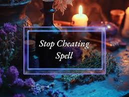 Successful Stop Cheating Spell